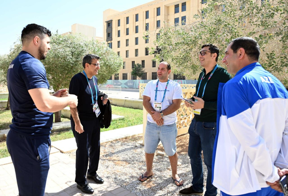 Исламиада: Встреча с азербайджанскими спортсменами в Деревне атлетов