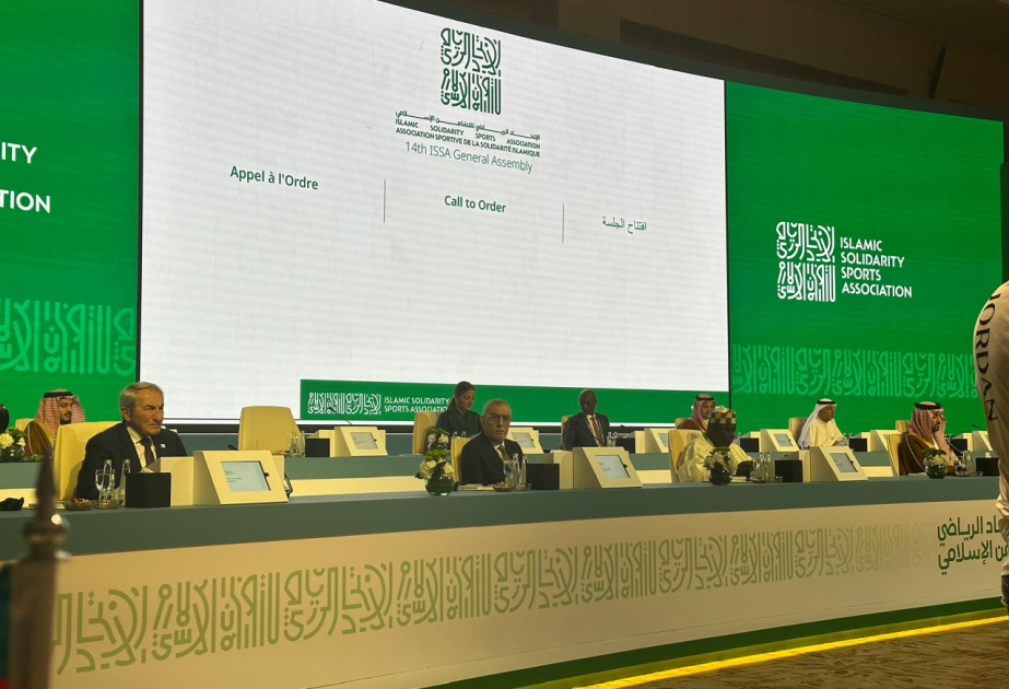 Leadership of Azerbaijan’s National Olympic Committee attends 14th ISSA General Assembly