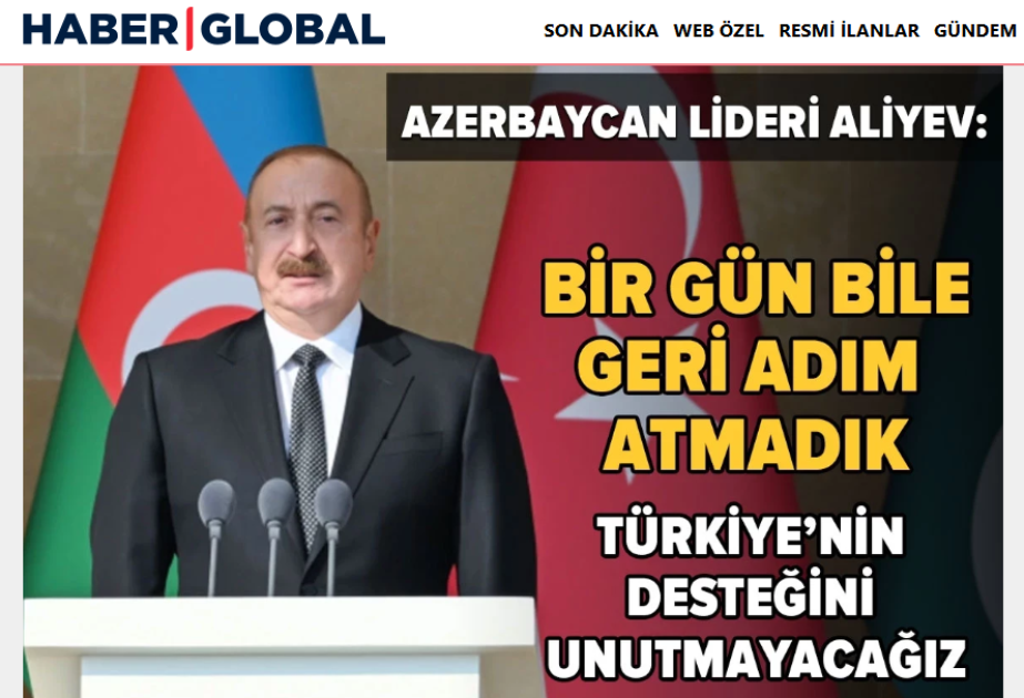 Ведущие медиаструктуры Турции и ТРСК широко осветили военный парад, посвященный пятой годовщине Победы