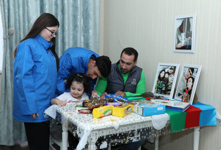 ®  PASHA Holding предоставил праздничные подарки детям шехидов по случаю Дня Победы
