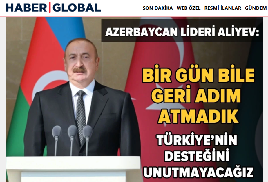 Baku-hosted military parade in spotlight of Turkish and Northern Cyprus media outlets