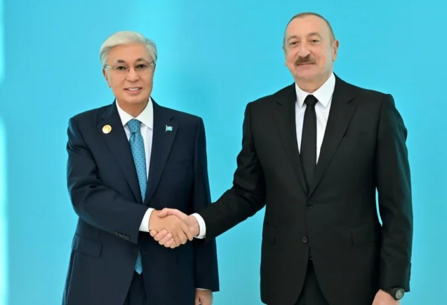 El Presidente de Kazajistán felicita a Ilham Aliyev con motivo del Día de la Victoria de Azerbaiyán
