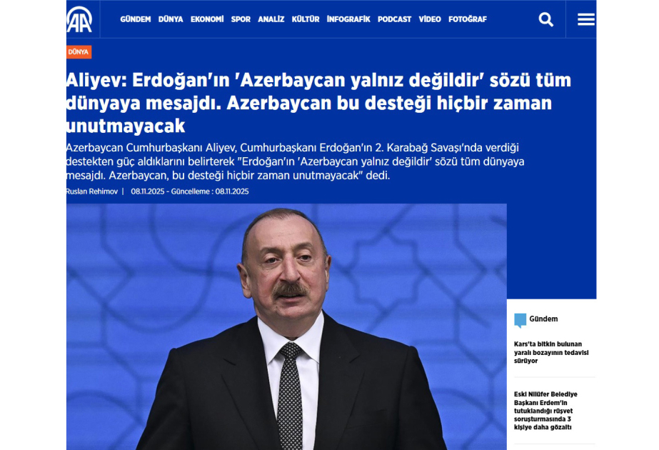 Авторитетные СМИ ряда стран широко осветили прошедший в Баку военный парад