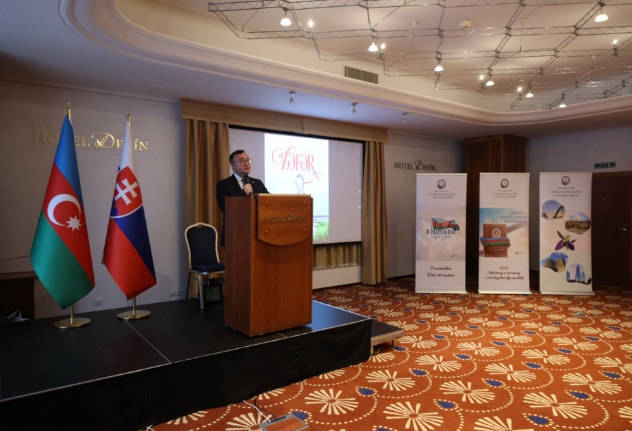 Zəfər Günü Slovakiyada qeyd olunub