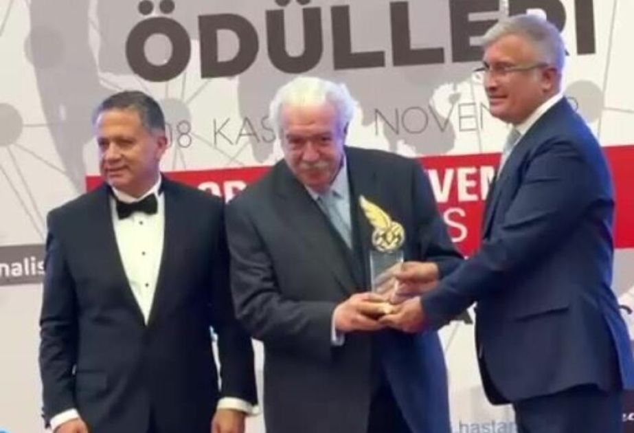 Mikhail Gusman awarded international media prize in Türkiye