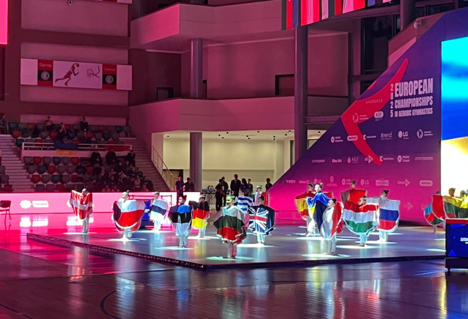 В Гяндже прошла церемония открытия чемпионата Европы по аэробной гимнастике