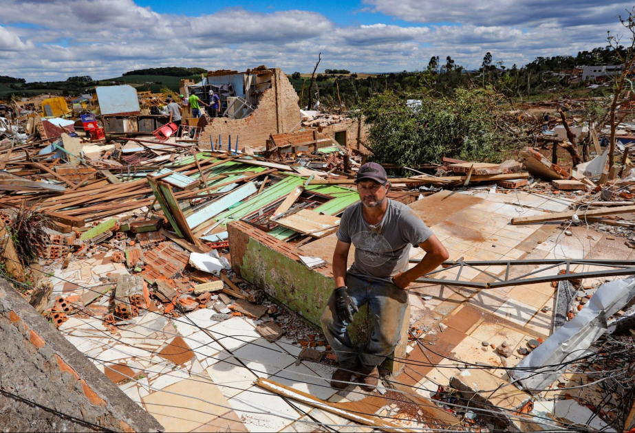 Tornado trifft Südbrasilien: Stadt fast vollständig zerstört - Tote und mehr als 700 Verletzte