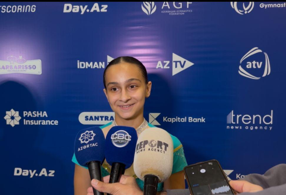 Azərbaycan gimnastı: Hədəfimiz Avropa çempionatında qızıl medal qazanmaqdır