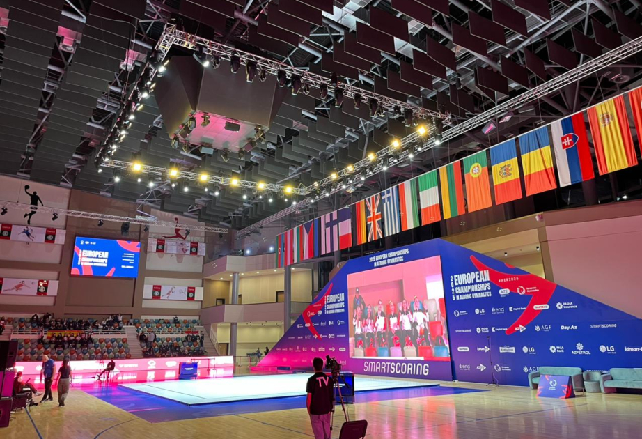 En el Campeonato de Europa de Gimnasia Aeróbica en Ganja se conocerán hoy los primeros medallistas