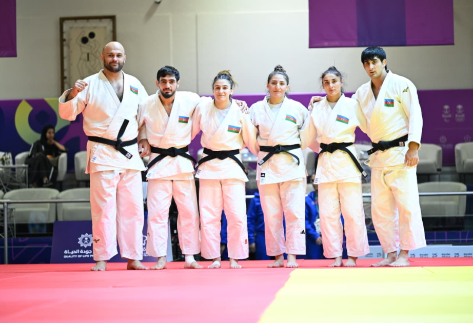 L’équipe azerbaïdjanaise de judo se hisse en finale à Riyad