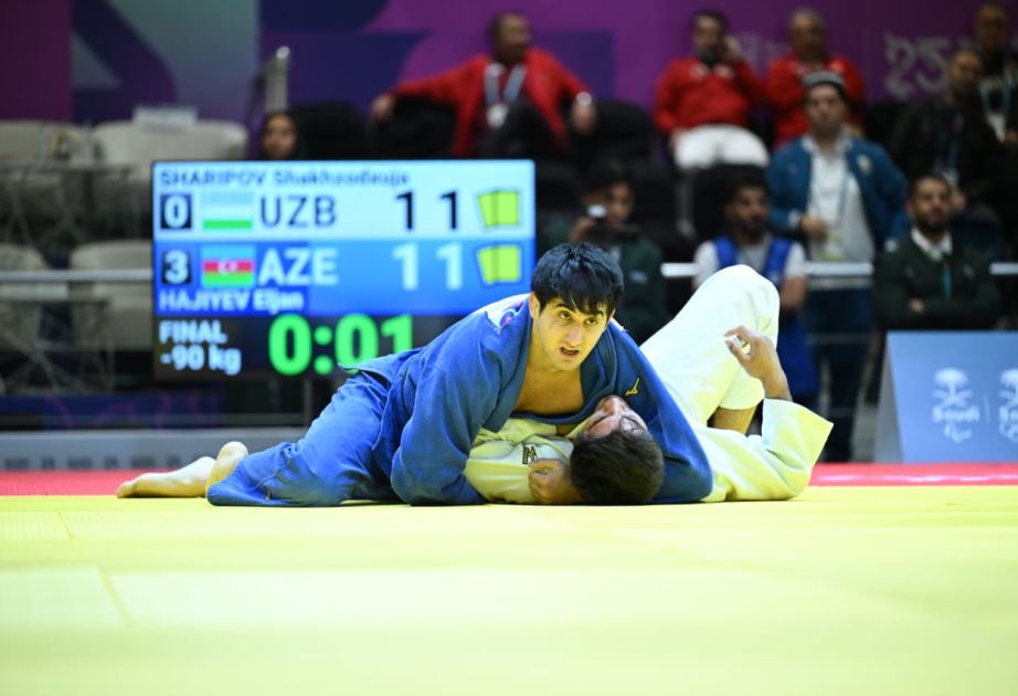 Azerbaijan judo team wins gold medal at Islamic Solidarity Games