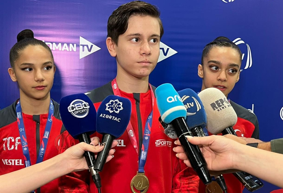 Qızıl medal qazanan türkiyəli gimnast: Uzun zamandır Avropa çempionatına hazırlaşırdıq