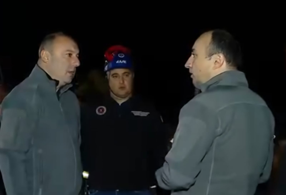 Georgian Interior Minister heads to plane crash site