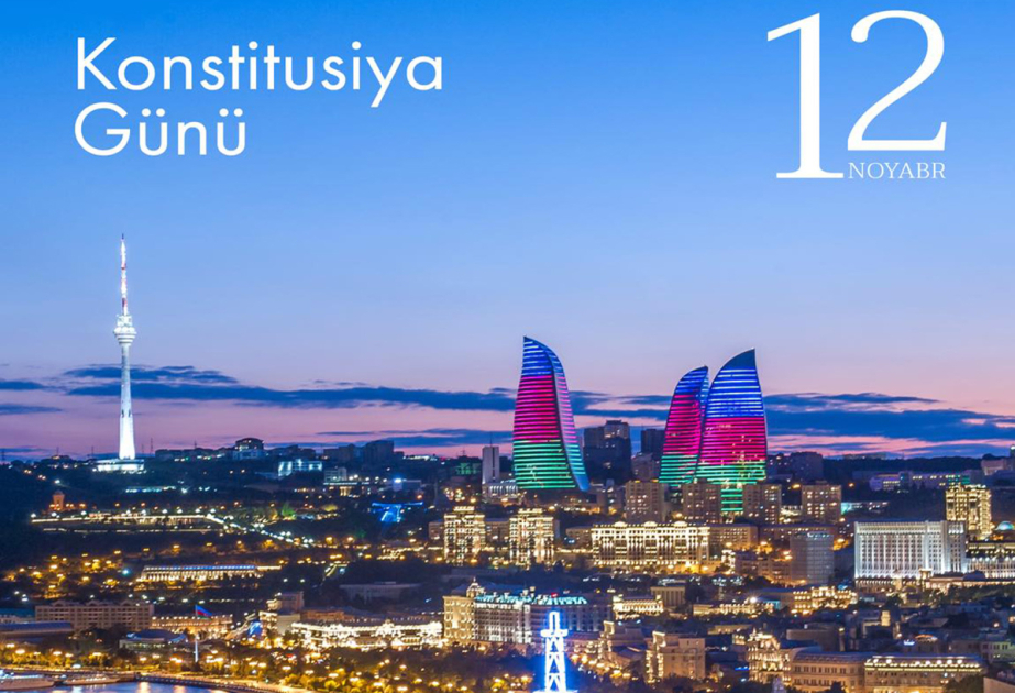 First Vice-President Mehriban Aliyeva shared post on Constitution Day