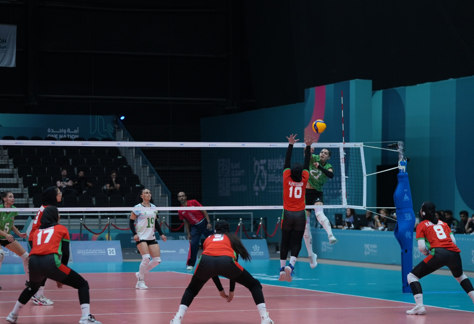 Juegos Islámicos: la selección femenina de voleibol de Azerbaiyán avanza a la final