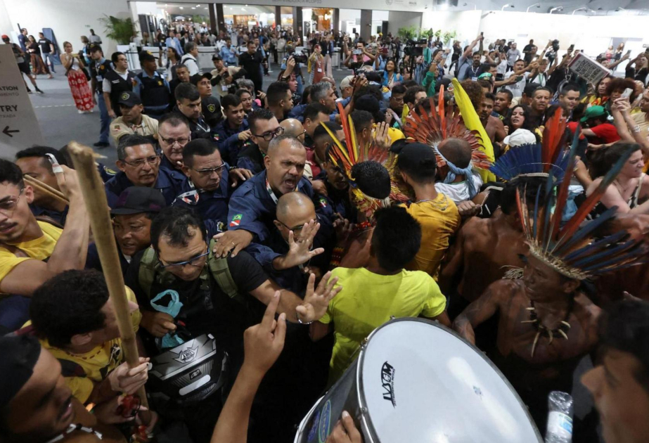Indigenous activists storm COP30 climate summit in Brazil, demanding action