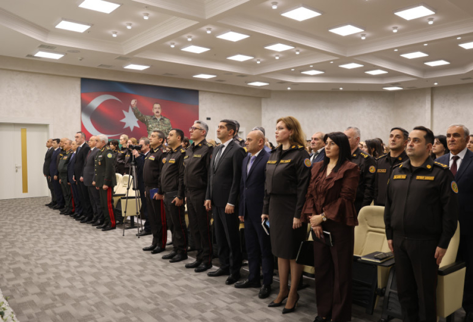 Fövqəladə Hallar Nazirliyində “Konstitusiya və Suverenlik İli” çərçivəsində tədbir keçirilib