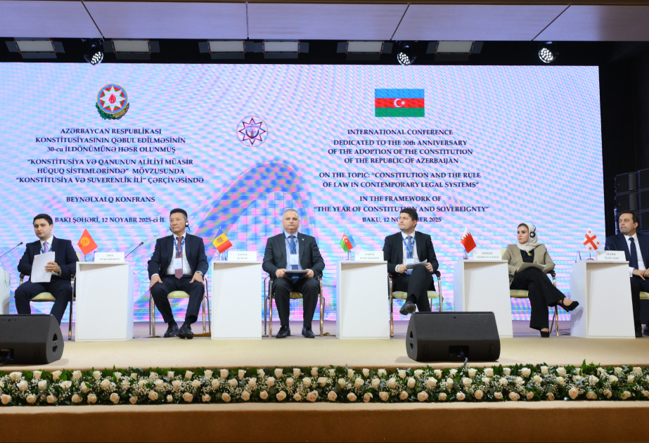 На международной конференции обсуждены конституционные принципы