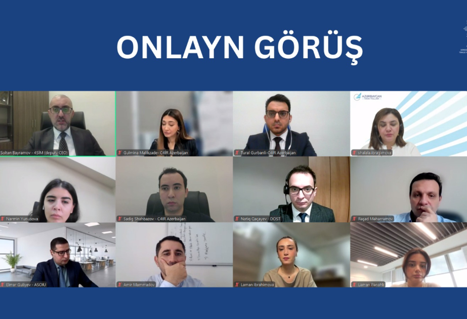 “Azərbaycan Bacarıqlar Akseleratoru” layihəsi ilə bağlı onlayn görüş keçirilib