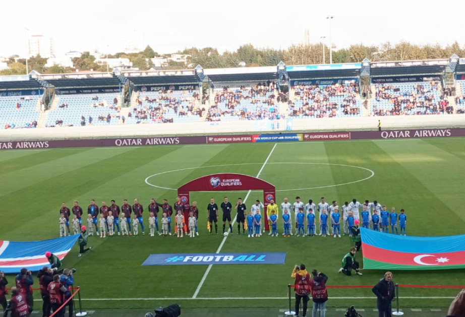   Las selecciones de fútbol de Azerbaiyán e Islandia se enfrentarán por tercera vez en su historia