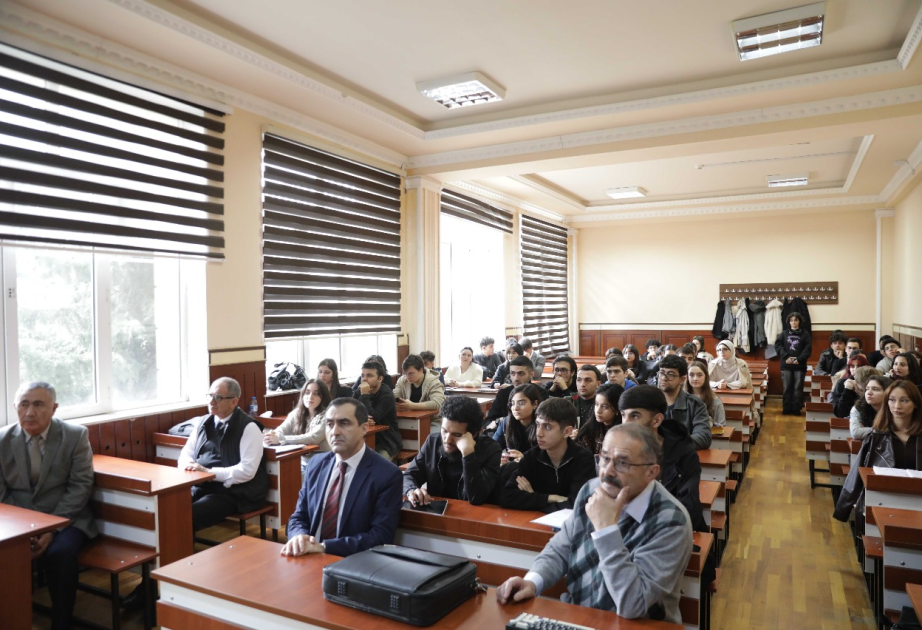 Проведен мастер-класс выпускника БГУ, профессора Йоркского университета Юлдуза Рагимова