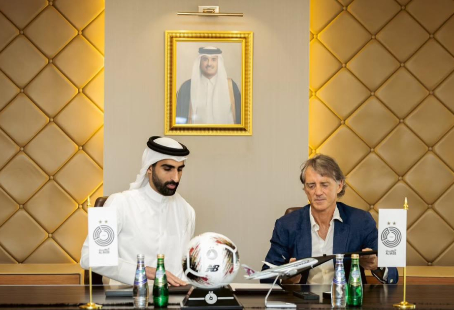 Roberto Mancini is preparing for a new project in Qatar