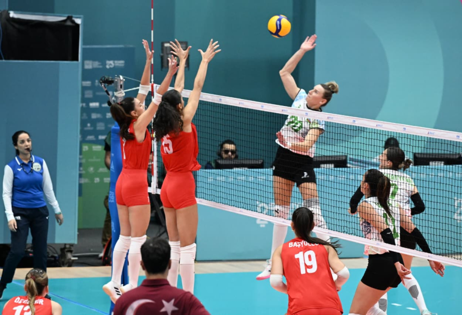 Azərbaycanın qadın voleybol millisi İslamiadanın gümüş medalını qazanıb