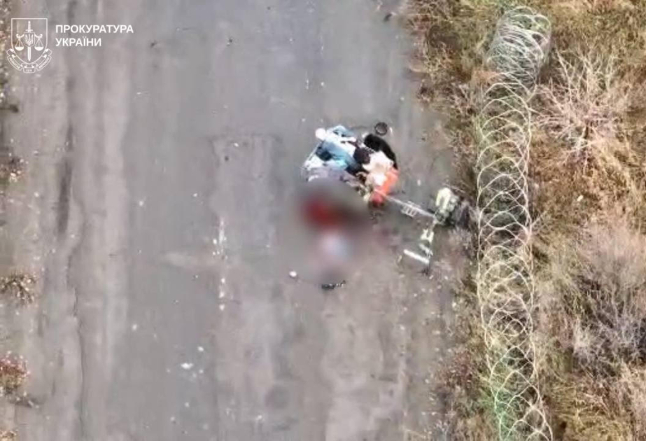 Российский дрон атаковал гражданских лиц в Харьковской области