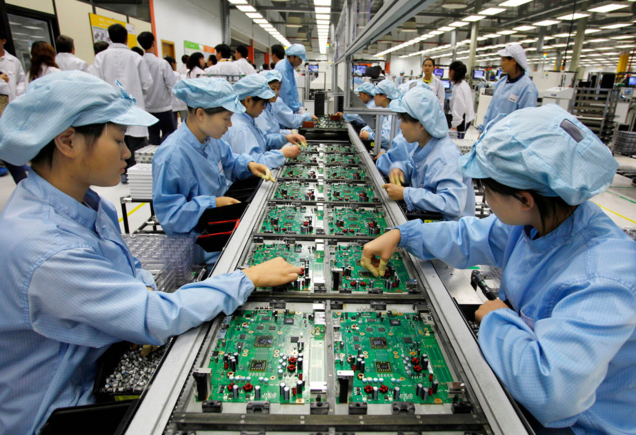 Экономика Китая пострадала из-за самого слабого за год промышленного производства