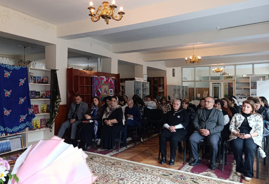 "Sazın, sözün kəlağayılı Güllüsü" kitabının təqdimatı keçirilib