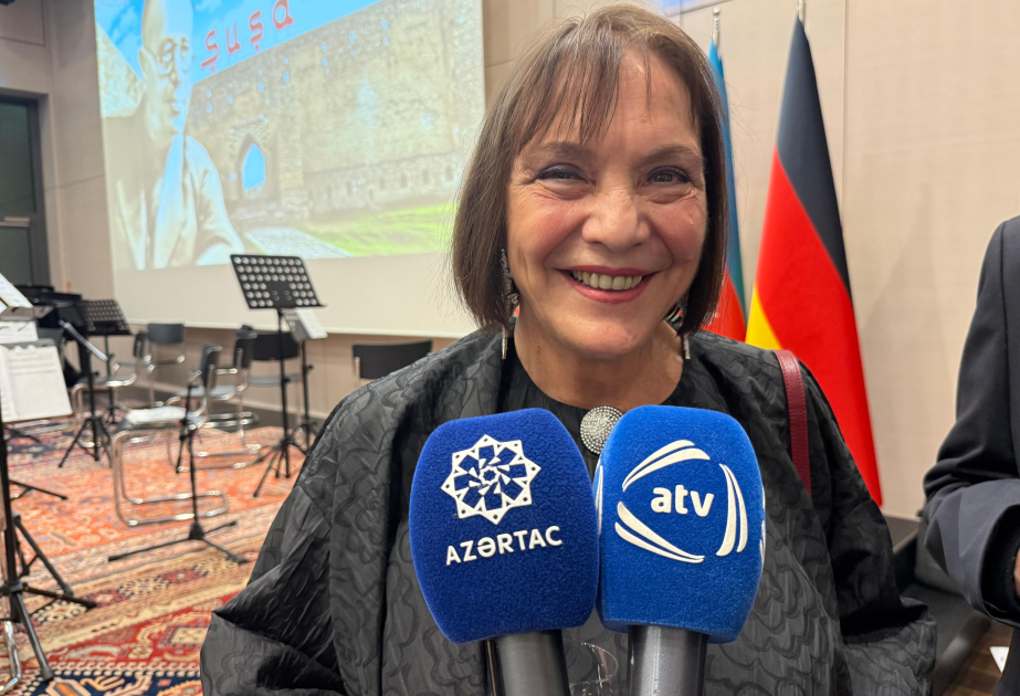 Doris Brodersen: Berlindəki Azərbaycan Mədəniyyət Mərkəzində keçirilən konsert möhtəşəm oldu