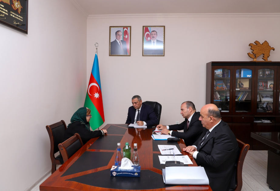 Dövlət Xidmətinin rəisi Mingəçevirdə vətəndaşların müraciətlərini dinləyib
