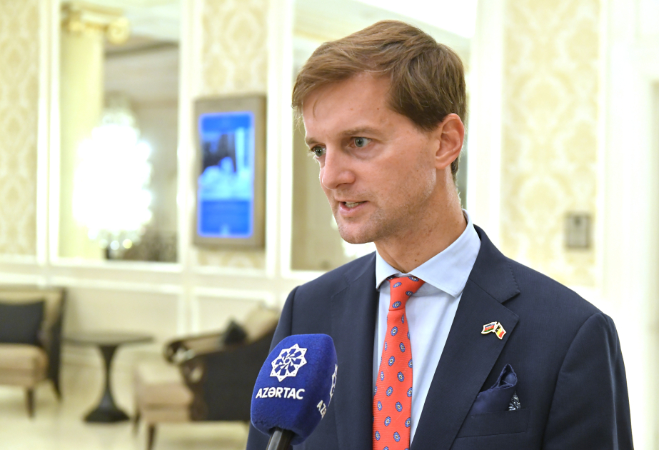 Посол: Бельгия намерена воспользоваться возможностями, предоставляемыми проектом Среднего коридора