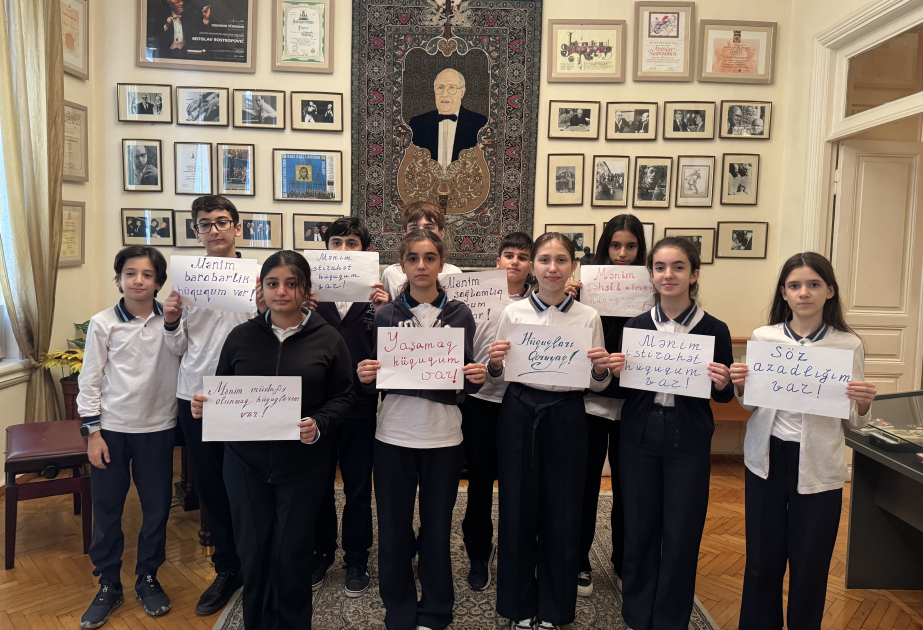 Leopold və Mstislav Rostropoviçlərin ev-muzeyində Uşaq Hüquqları Günü qeyd olunub