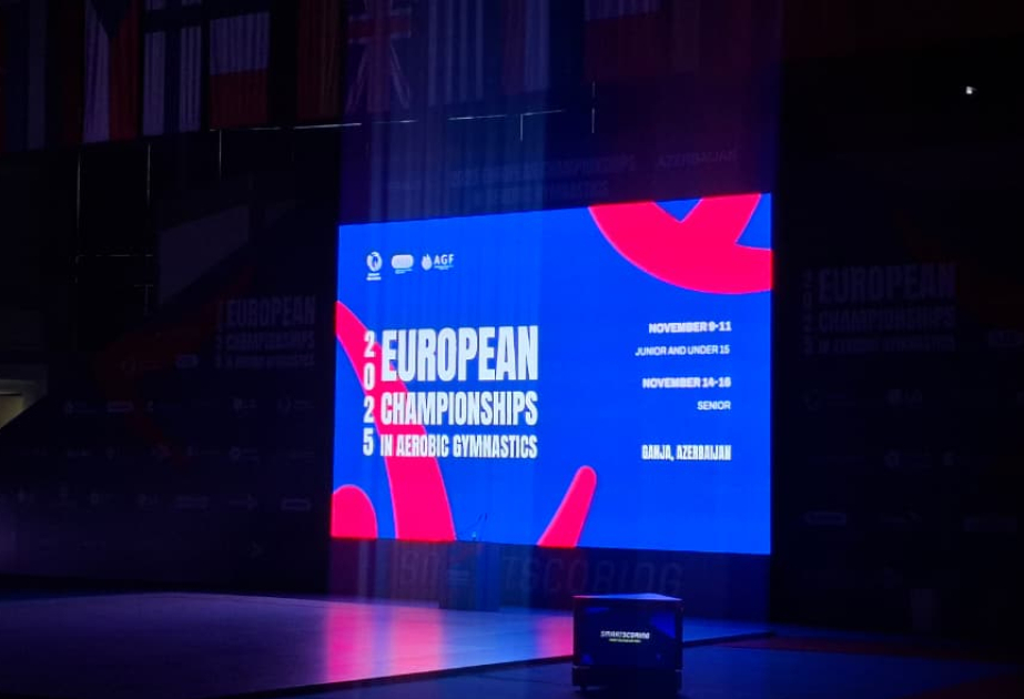 Ganja hosts opening ceremony of European Championships in Aerobic Gymnastics