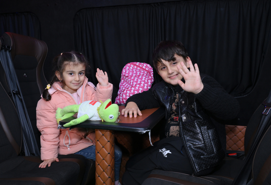 Azerbaijan relocates another group of residents to Aghdam and Zangilan districts