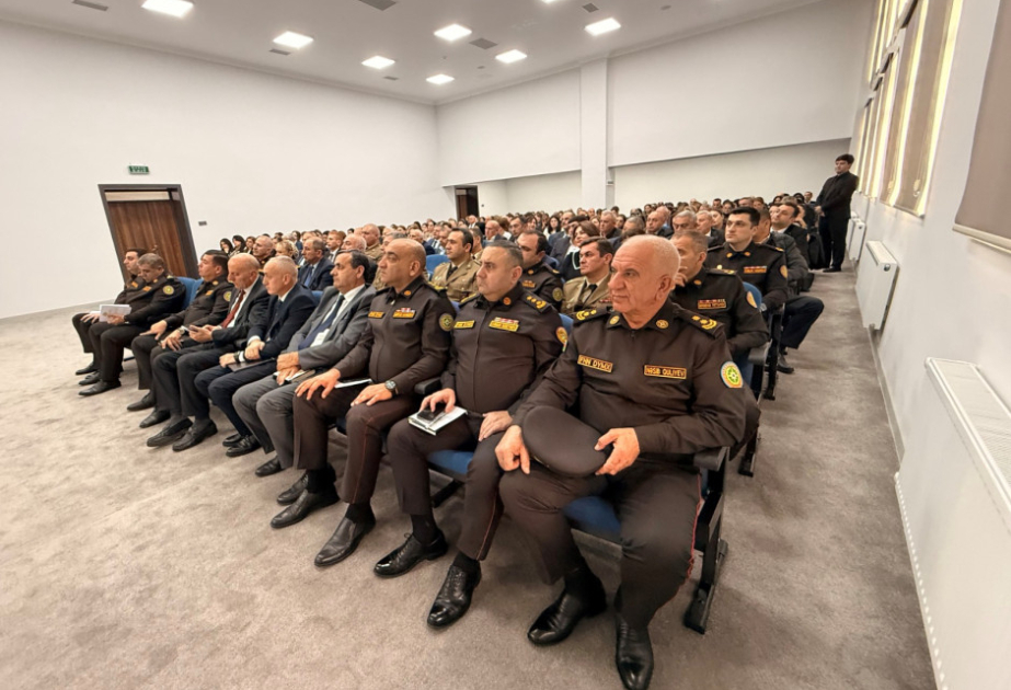 Sumqayıtda əhalinin və ərazilərin fövqəladə hallardan qorunması məsələləri müzakirə edilib