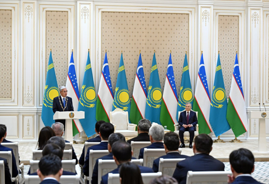 Президент Казахстана награжден высшей государственной наградой Узбекистана