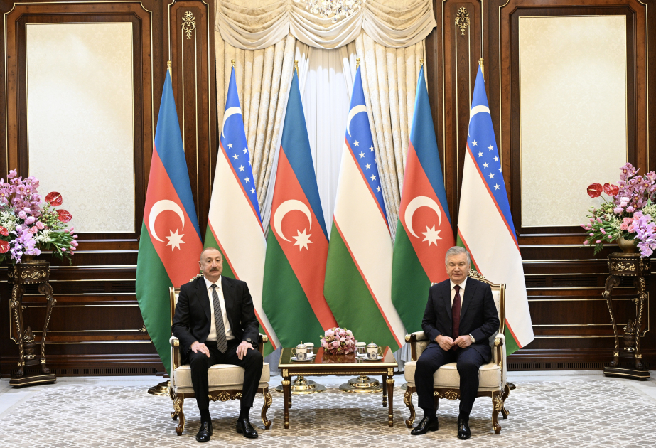 En Taskent tuvo lugar la reunión a puerta cerrada entre el Presidente de Azerbaiyán y el Presidente de Uzbekistán ACTUALIZADO