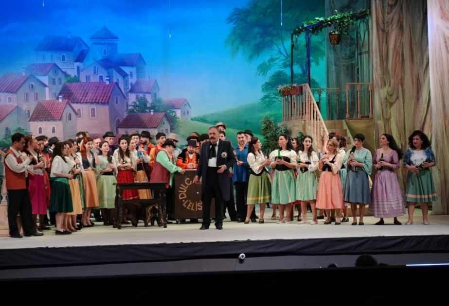 Азербайджанский государственный академический театр оперы и балета представил оперу «Любовный напиток»