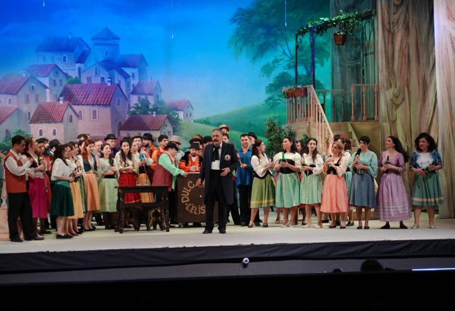 Azərbaycan Dövlət Akademik Opera və Balet Teatrı “Sevgi iksiri” operasını təqdim edib