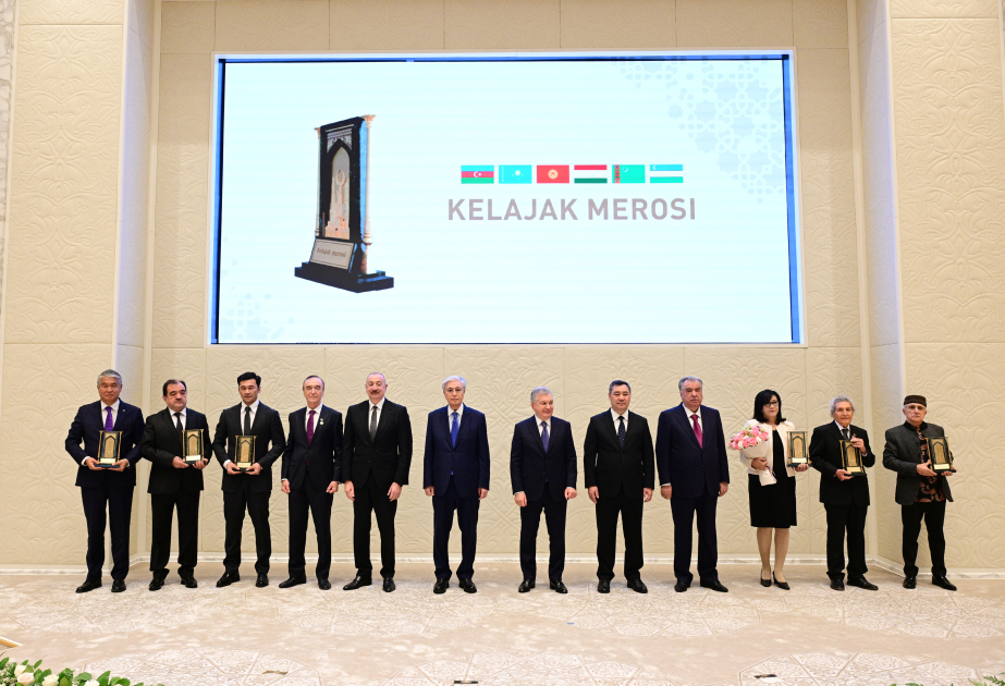 Tachkent: le président Ilham Aliyev assiste à la cérémonie de remise du Prix international « Patrimoine du futur » VIDEO