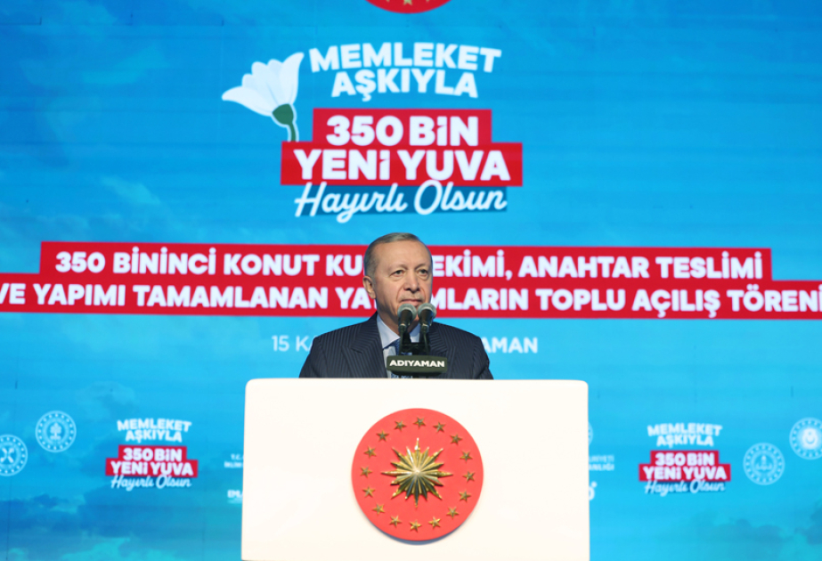 Президент Турции: Число новых жилых объектов в 11 провинциях зоны бедствия превысило 350 тыс.