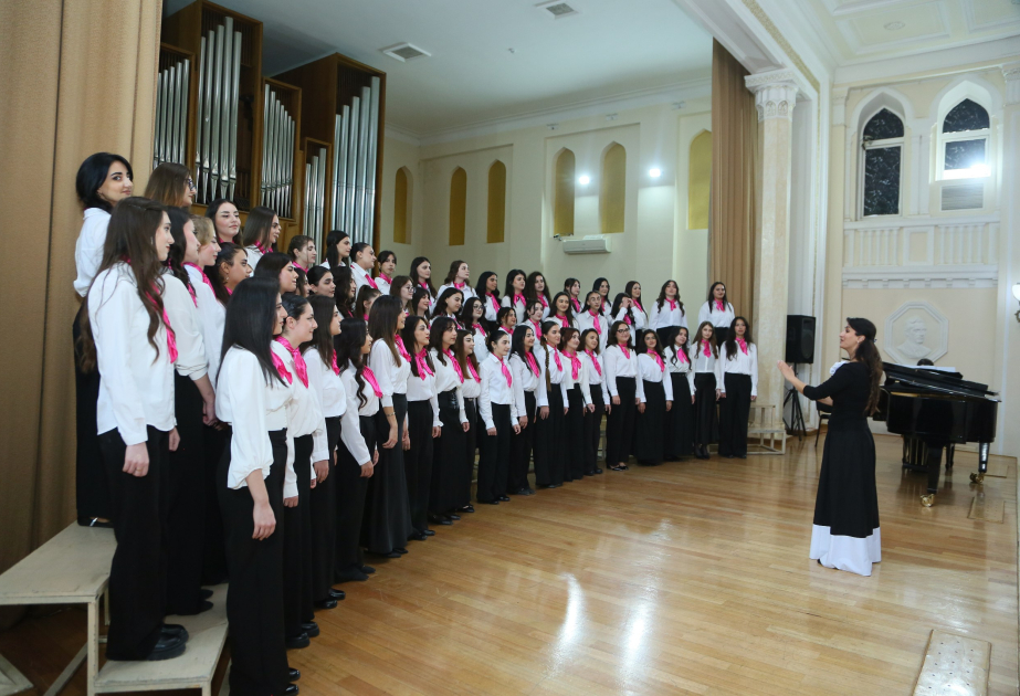 Bakı Musiqi Akademiyasında “Üzeyir irsi - xor musiqisində” adlı konsert keçirilib