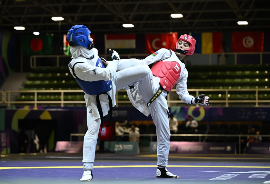 La taekwondista azerbaiyana gana la plata en los Juegos Islámicos