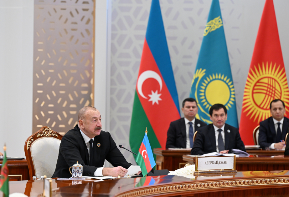 Президент Ильхам Алиев: Присоединение Азербайджана к формату сотрудничества государств Центральной Азии послужит укреплению взаимодействия на обширном географическом пространстве