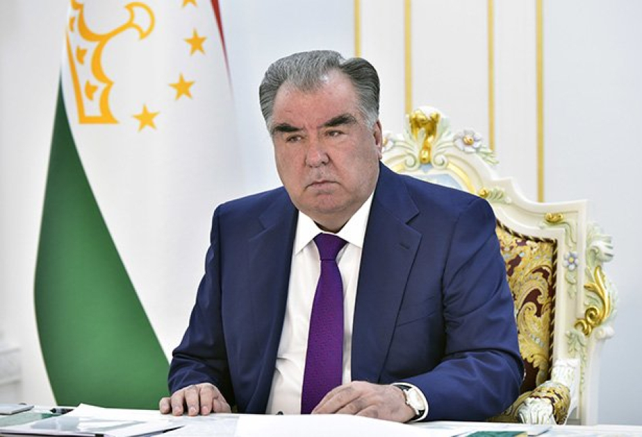 Präsident Tadschikistans gratuliert Präsident Ilham Aliyev zum Beitritt Aserbaidschans zum Konsultativtreffen der Staatsoberhäupter Zentralasiens