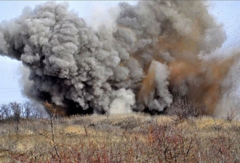 Accidente con mina en el distrito de Aghdere deja un herido