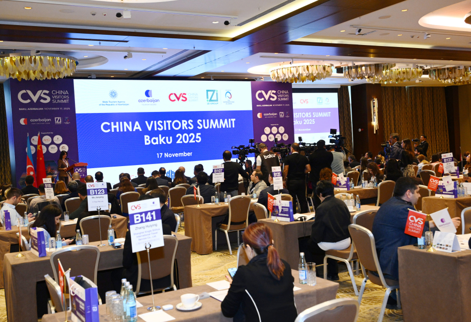 China Besucher Gipfel in Baku eöffnet