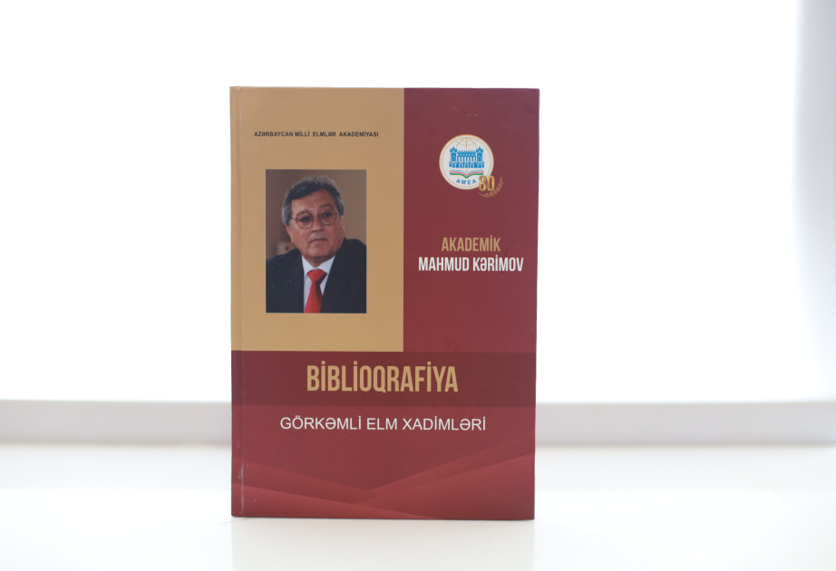 Akademik Mahmud Kərimovun biblioqrafik göstəricisi nəşr olunub